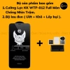 Kính Cường Lực iPhone Chống Nhìn Trộm Full Màn 4D - Giá 82.000, tương thích 6splus‑17 Pro 10