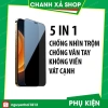 Kính cường lực iPhone chống nhìn trộm, giảm vân tay, full màn 7Plus/XSMax/11-16 Pro Max – 35k