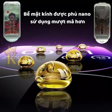 Kính cường lực iPhone chống nhìn trộm, viền mỏng, khung tự dán lấy bụi, iPhone 11‑13‑14‑15‑16 Pro Max, giá 48.000₫ 7