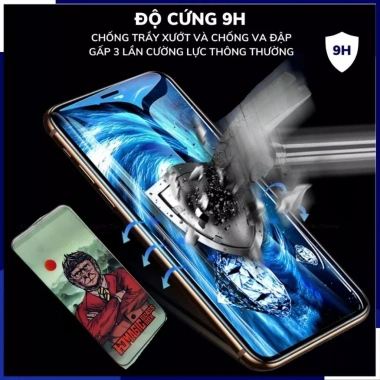 Kính cường lực iPhone chống nhìn trộm, viền mỏng, khung tự dán lấy bụi, iPhone 11‑13‑14‑15‑16 Pro Max, giá 48.000₫ 9