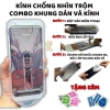Kính cường lực iPhone chống nhìn trộm, viền mỏng, khung tự dán lấy bụi, iPhone 11‑13‑14‑15‑16 Pro Max, giá 48.000₫ 10