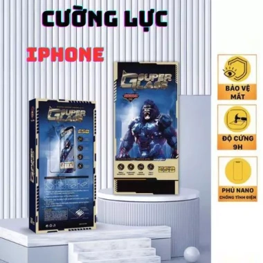 Kính cường lực iPhone chống trầy xước, viền siêu cứng chịu lực, cảm ứng mượt Kính cường lực iPhone chống trầy xước, viền siêu cứng chịu lực, cảm ứng mượt