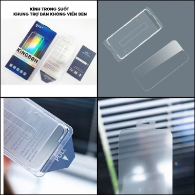 Kính Cường Lực iPhone Full Không Viền Đen Chính Hãng GOR KiNGBON Giá 119.000 giảm tới 35% 7
