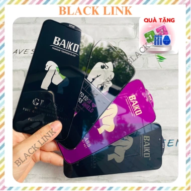 Kính cường lực iPhone full màn BAIKO ESD Chống nhìn trộm, phù hợp iPhone 6-15, giá 22.998 VND