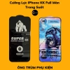 Kính Cường Lực iPhone Full Màn Đen, Chống Vân Tay, AG, KK Xanh, Vô Cực - Tương Thích 7-Xsmax-13-15-16-17 - Giá 20.250₫