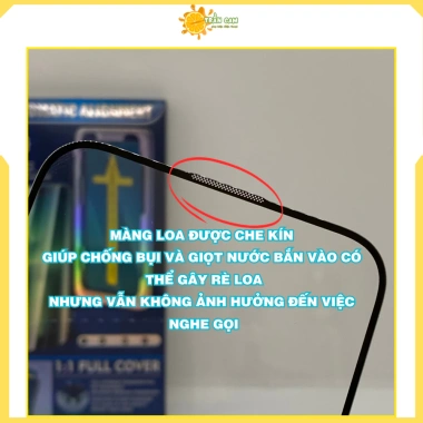 Kính Cường Lực iPhone Full Màn Hình, Khung Tự Dán Tự Rút Bụi, Trong Suốt 100%, Từ iPhone 11‑16 Pro Max – 24.999 VND