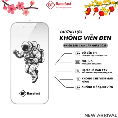 Kính cường lực iPhone không che viền chính hãng Basefast - Dán màn hình iP 11-17 Pro Max, giá chỉ 32.000đ Kính cường lực iPhone không che viền chính hãng Basefast - Dán màn hình iP 11-17 Pro Max, giá chỉ 32.000đ