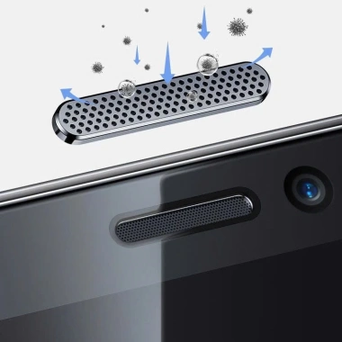 Kính Cường Lực iPhone Không Viền Siêu Trong, Che Bụi Màng Loa Giảm Giá 21.900đ 8