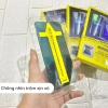 Kính cường lực iPhone khung dán tự động chống nhìn trộm, tự dán dễ dàng, viền đen mỏng - Panda Case 3