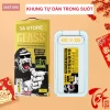 Kính cường lực iPhone khung tự dán, chống nhìn trộm, chống vân tay cho iPhone 13-17 Pro Max - Giá 129.000₫