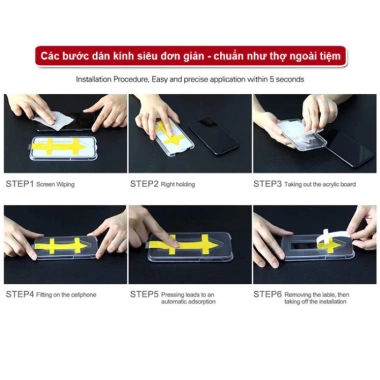 Kính Cường Lực iPhone Khung Tự Dán Chống Nhìn Trộm Full Màn - Tương Thích 6/7/8/Plus/X/XS/XR/11-17 Pro/Max