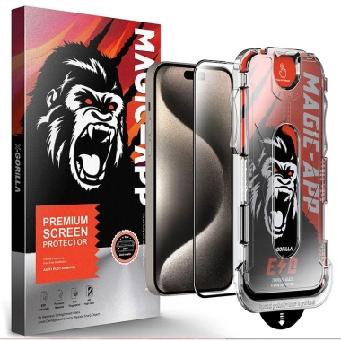 Kính Cường Lực iPhone Khung Tự Dán Chống Trầy RED PHONE GORILA Giá 71.000đ 2 Kính Cường Lực iPhone Khung Tự Dán Chống Trầy RED PHONE GORILA Giá 71.000đ 2