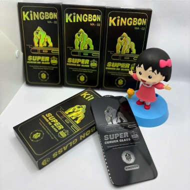 Kính cường lực iPhone KiNGBON Full trong, chịu lực cao cho iPhone Xs, Xr, 11-17 Pro Max - Giá chỉ 29.000₫