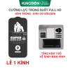 Kính cường lực iPhone KiNGBON Full trong, chịu lực cao cho iPhone Xs, Xr, 11-17 Pro Max - Giá chỉ 29.000₫ 8