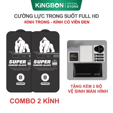 Kính cường lực iPhone KiNGBON Full trong, chịu lực cao cho iPhone Xs, Xr, 11-17 Pro Max - Giá chỉ 29.000₫ 9 Kính cường lực iPhone KiNGBON Full trong, chịu lực cao cho iPhone Xs, Xr, 11-17 Pro Max - Giá chỉ 29.000₫ 9