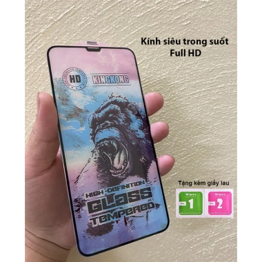 Kính cường lực iPhone KINGKONG XANH 2.024 – Siêu trong suốt, giảm vân, Full HD, Giá 9.980đ – Meomeo Case