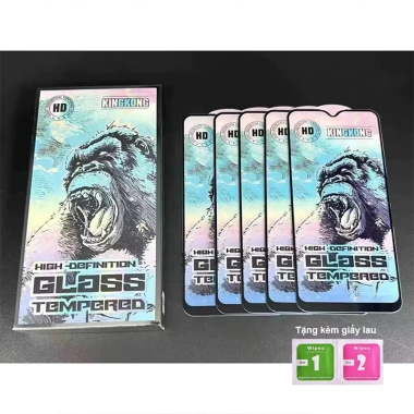 Kính cường lực iPhone KINGKONG XANH 2.024 – Siêu trong suốt, giảm vân, Full HD, Giá 9.980đ – Meomeo Case