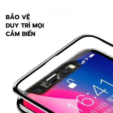 Kính cường lực iPhone KK 3D Full màn hình trong suốt không hộp, IP 7/8/XS/XR/11/12/13/14/15/16 - Tặng bộ dán, 13.900₫