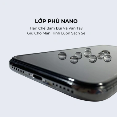 Kính Cường Lực iPhone KK Full Màn Chống Vỡ Viền Wekome WTP-038 cho X/Xs/Xs Max/11-16/17 Air/Pro/Plus - 69.000đ 5