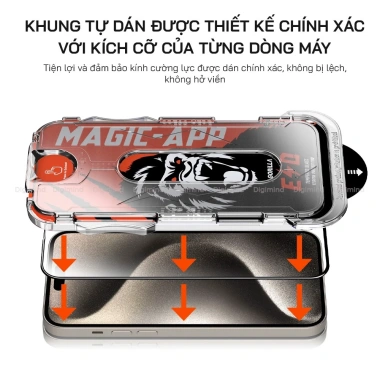 Kính cường lực iPhone KK Tự Dán Full Viền cho iPhone 15/14/13/12/11 Pro Max, Xs Max, Xr – 79.000₫ 4