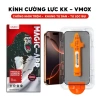 Kính Cường Lực iPhone KK VMOX Full Tự Dán, Tự Hút Bụi, Chống Nhìn Trộm cho iPhone X‑16 Pro/Max - 33.900₫