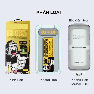 Kính Cường Lực iPhone KK WK Khung Tự Dán Ngăn Bụi Màng Loa - Giá 89.000 cho X‑17, Air, Pro, Pro Max 8