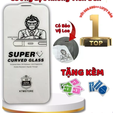 Kính cường lực iPhone KTMStore KK ip Full Màn cho 6plus-7plus-8-8plus-X-XS-XS Max-11-12-13-14-15-16 Pro Max – Giá 29.292₫ 2