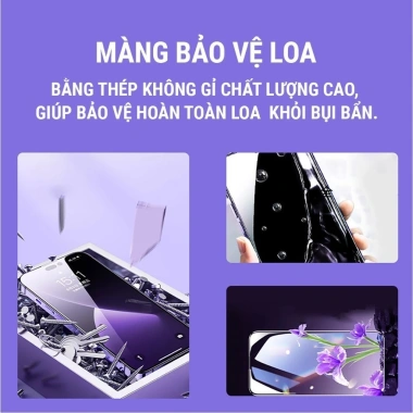 Kính Cường Lực iPhone Magic Tự Dán, Tự Hút Bụi, Chống Nhìn Trộm Full Màn - Tương Thích Tất Cả Model, 32.900đ