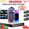 Kính cường lực iPhone MKING tự lấy bụi, khung dán, bảo vệ màng loa iPhone 11-13, 14-16 Pro Max - Giá 52.000 VND 2
