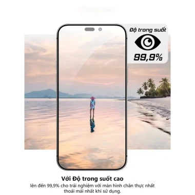 Kính Cường Lực iPhone Super Glass 6‑16 Pro Max - Bảo Vệ Toàn Diện, Giá chỉ 26.500₫