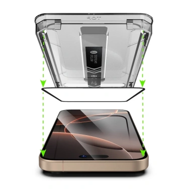 Kính cường lực iPhone TITAN – Chống vỡ, khung tự dán, toàn màn, không bong mép 3