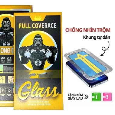 Kính cường lực iPhone tự dán, chống nhìn trộm, cho 16/15/14/13 – Giá 30.164 VND 9
