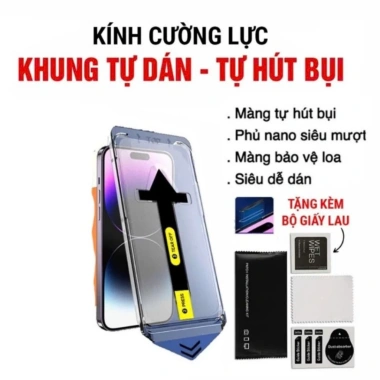 Kính cường lực iPhone tự dán lấy rút bụi, chống nhìn trộm, phù hợp iPhone 7-16 Pro Max - Giá 20.000₫ 7 Kính cường lực iPhone tự dán lấy rút bụi, chống nhìn trộm, phù hợp iPhone 7-16 Pro Max - Giá 20.000₫ 7