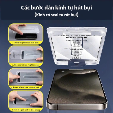 Kính Cường Lực iPhone Tự Dán Tự Hút Bụi GLASS Chống Nhìn Trộm - Dành cho iPhone X/XS/XS Max/16 Series - Giá 19.999₫ 6 Kính Cường Lực iPhone Tự Dán Tự Hút Bụi GLASS Chống Nhìn Trộm - Dành cho iPhone X/XS/XS Max/16 Series - Giá 19.999₫ 6