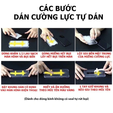 Kính Cường Lực iPhone Tự Dán Tự Hút Bụi GLASS Chống Nhìn Trộm - Dành cho iPhone X/XS/XS Max/16 Series - Giá 19.999₫ 7 Kính Cường Lực iPhone Tự Dán Tự Hút Bụi GLASS Chống Nhìn Trộm - Dành cho iPhone X/XS/XS Max/16 Series - Giá 19.999₫ 7