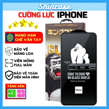 Kính Cường Lực iPhone Vô Cực Không Viền Siêu Trong 21D - Giá chỉ 23.900 VND, tương thích iPhone 6‑15 Pro Max 8