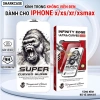 Kính cường lực iPhone X XS XR XS Max trong suốt không viền - Bảo vệ, 60.000₫