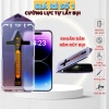 Kính cường lực iPhone X/11/12/13/14prm - khung tự dán, tự hút bụi, chống nhìn trộm, bảo vệ màng loa - chỉ 7.000đ