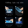 Kính cường lực iPhone X/11/12/13/14prm - khung tự dán, tự hút bụi, chống nhìn trộm, bảo vệ màng loa - chỉ 7.000đ 2