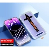 Kính cường lực iPhone X/11/12/13/14prm - khung tự dán, tự hút bụi, chống nhìn trộm, bảo vệ màng loa - chỉ 7.000đ 5