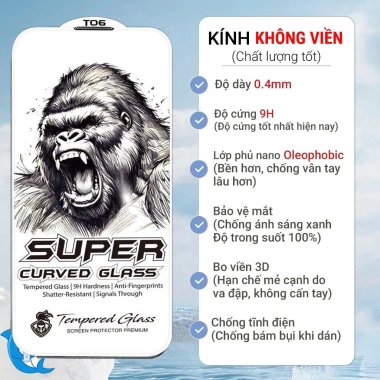 Kính cường lực không viền iPhone 15/15 Pro Max – Bảo vệ màn hình trong suốt 60k 7 Kính cường lực không viền iPhone 15/15 Pro Max – Bảo vệ màn hình trong suốt 60k 7