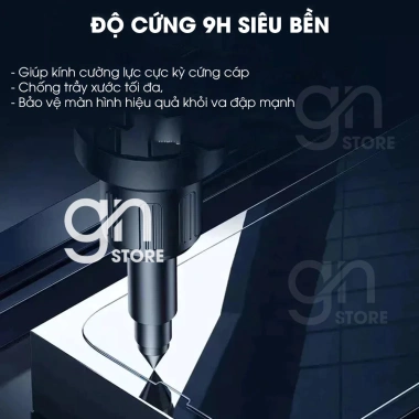 Kính cường lực không viền trong suốt iPhone 17 Pro Max, tương thích 16/15/14/13/12/11 Pro Plus Xs Xr, giá chỉ 64.900 VND