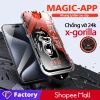 Kính cường lực khung tự dán chống nhìn trộm cho iPhone X XR XS XS Max 11-16, giảm giá 69.000đ