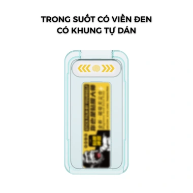 Kính cường lực khung tự dán KK WTP 034/057 cho iPhone X Xs 11 12 13 14 15 16 17 Pro Max Bảo vệ tối đa, giá 87.748₫ 10