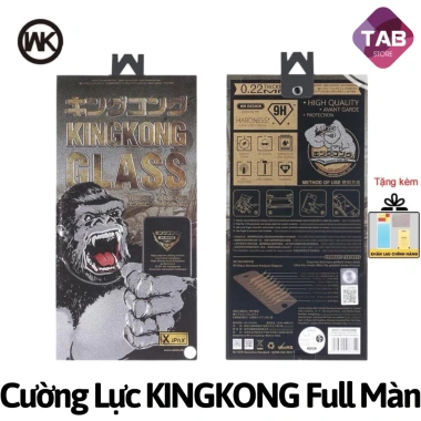 Kính Cường Lực KINGKONG Full Màn Chính Hãng - Bảo Vệ Cao, Thoải Mái, Giá 38.999 VND