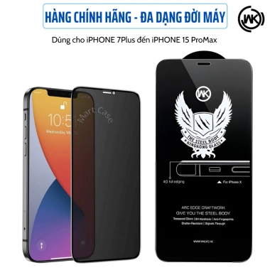 Kính Cường Lực KingKong Full Màn Chống Nhìn Trộm cho iPhone 7 Plus – 16 Pro Max – 22.000₫