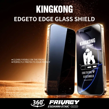Kính cường lực KINGKONG K12 360 chống nhìn trộm, chịu lực tốt, chống xước, giá 35.000₫ 3