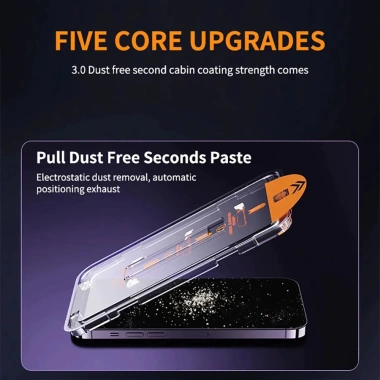 Kính cường lực KINGKONG tự dán K360 chống nhìn trộm, chống vỡ, bảo mật cho iPhone 11-16 Pro Max - 39.000₫ 6