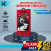 Kính Cường Lực Kingkong VMOX 4 Chiều Full Viền HD - Chống Vân Tay, Bảo Mật IP 7-16, 44.900₫