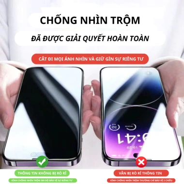 Kính Cường Lực Kingkong VMOX 4 Chiều Full Viền HD - Chống Vân Tay, Bảo Mật IP 7-16, 44.900₫
